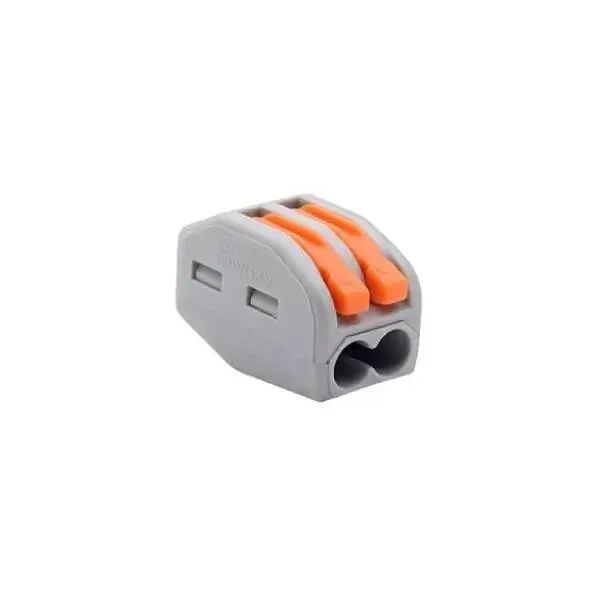 2 Pin Vidasız Tek Yön Klemens - 12-28AWG