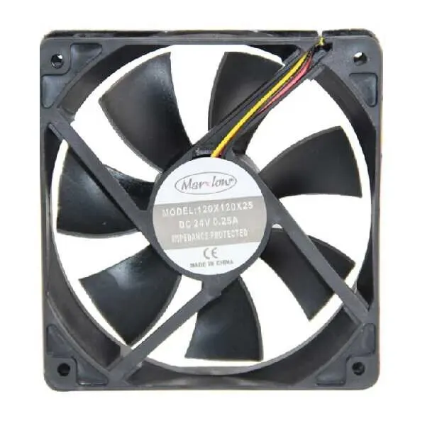 24V DC 3 KABLO FAN 120x120x25mm