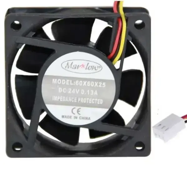 24V DC 3 KABLO FAN 60x60x25mm