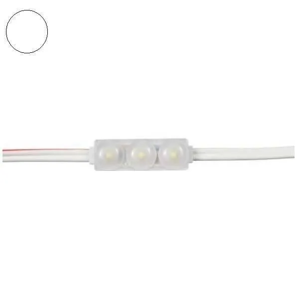 2835 Mercekli 1.5W Modül Led 40x10mm - Beyaz