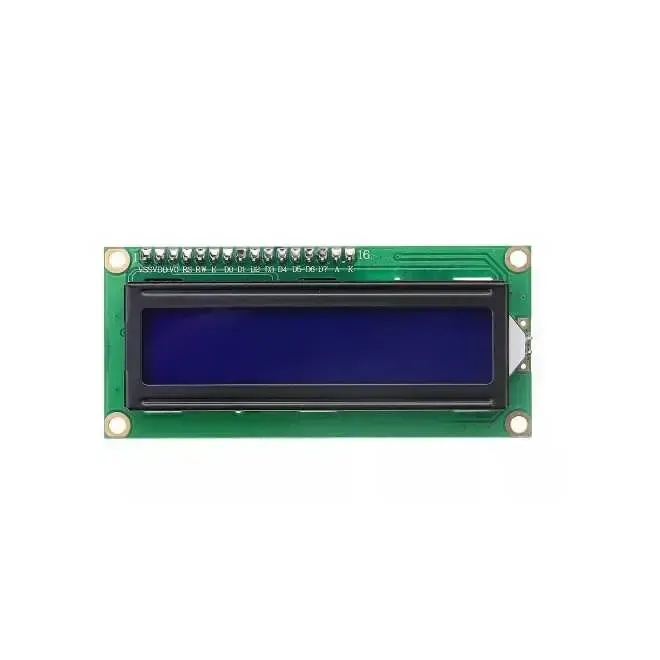 2x16 Lcd Ekran Mavi + I2C Arayüzü Modülü