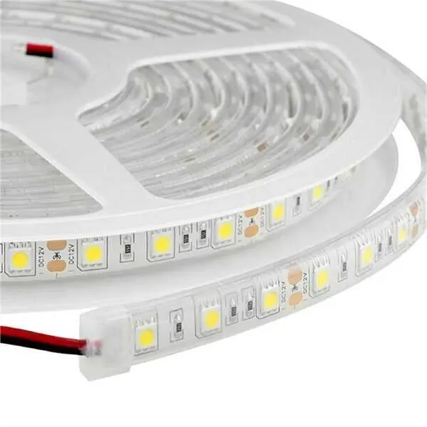 3 Çipli İç Mekan Şerit Led 5 Metre - Mavi