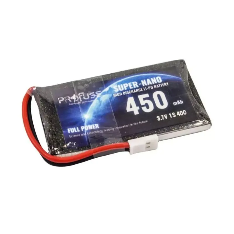 3.7V 1S 450mAh 40C Lipo Batarya