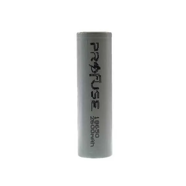 3.7V 2600mAh 18650 Li-ion Şarjlı Pil - Başsız