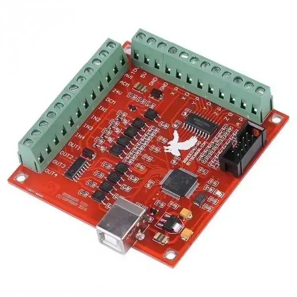 4 Eksen CNC Kontrol Kartı Mach3 USB Uyumlu