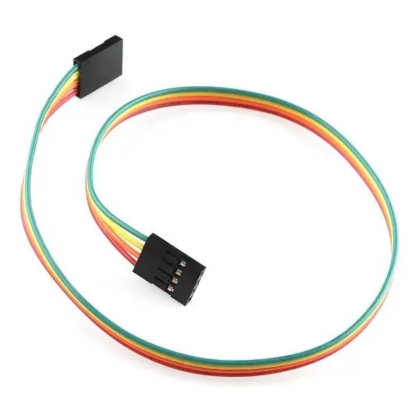 4 Pin Dişi-Dişi Jumper Kablo-200mm