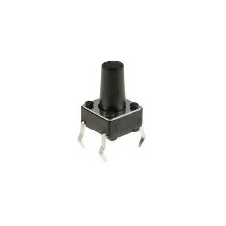 4 Pinli Tact Switch - 6x6x12mm