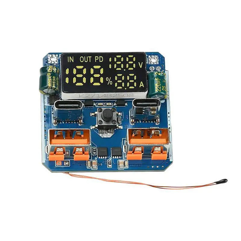 4S 100W USB Type-C PD Lityum Pil Şarj ve Deşarj Modülü