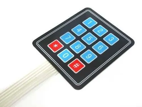 4X3 Membran Tuş Takımı