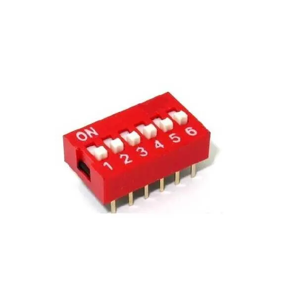 6 Pin Dip Switch