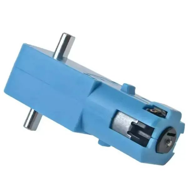 6V 110RPM Metal Dişli Redüktörlü DC Motor - Çift Şaft