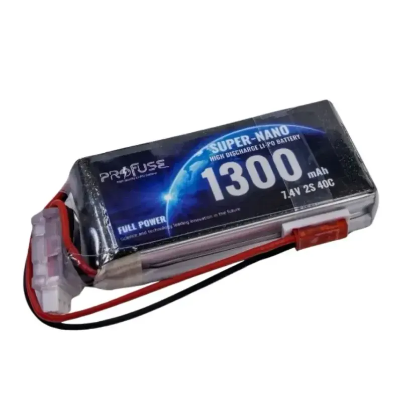 7.4V 2S 1300mAh 40C Lipo Batarya