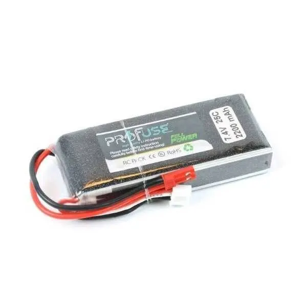 7.4V 2S Lipo Batarya 2200mAh 35C