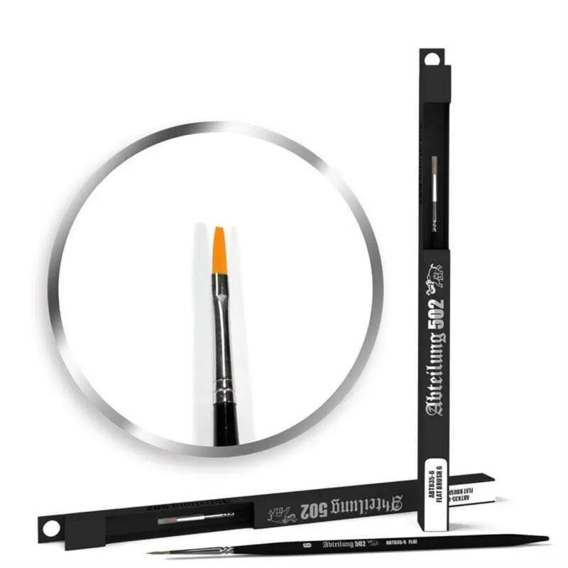 AK ABT835-6 Düz Uclu Eskitme Fırçası No: 6