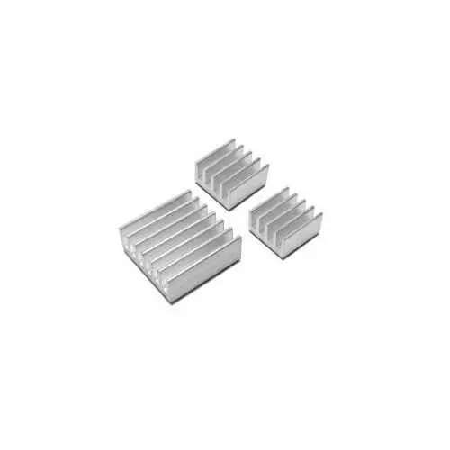 Aluminyum Mini Soğutucu Seti (Heat Sink)