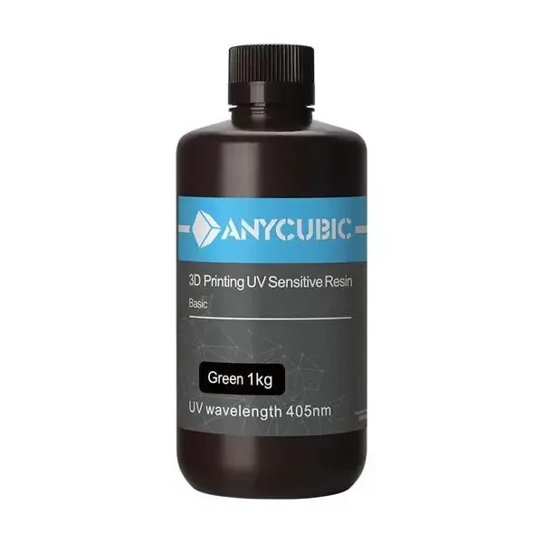 Anycubic 3D Yazıcı Reçine - Yeşil - 1Kg