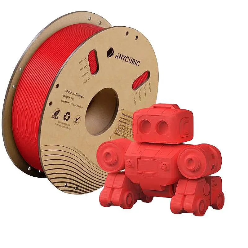 Anycubic Hyper PLA Parlak Kırmızı Filament 1.75mm 1000gr