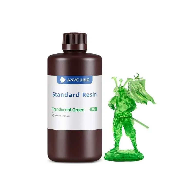 Anycubic Standard Reçine - Transparan Yeşil - 1 Kg