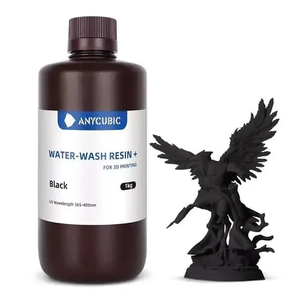Anycubic Water Washable 3D Yazıcı Reçine - Siyah - 1Kg
