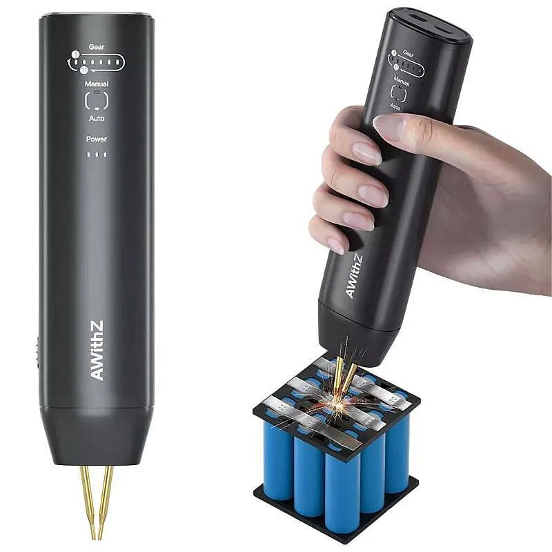 AWithZ H1 5V Taşınabilir Mini Punta Kaynak Makinesi - 2 Metre Nikel Şerit Hediyeli