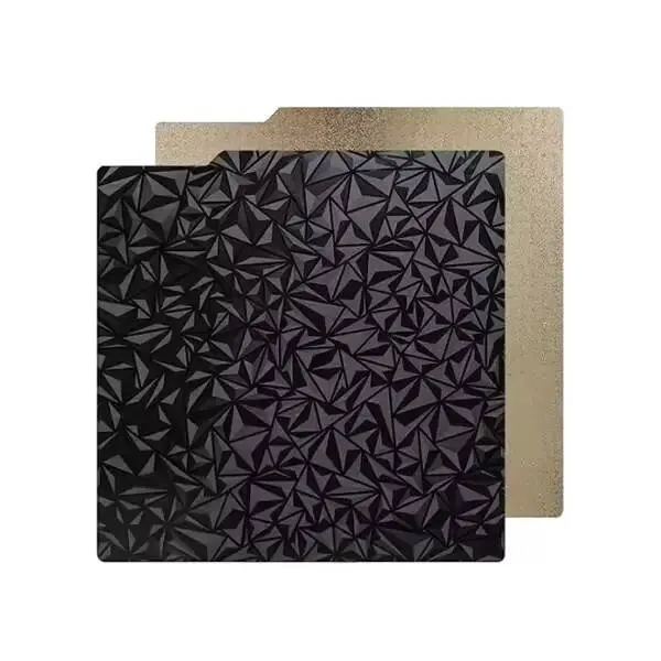 Bambu Lab X1/ P1S/ A1 Uyumlu Çift Taraflı PEI-PEO Yay Çeliği Tabla - 256x256mm