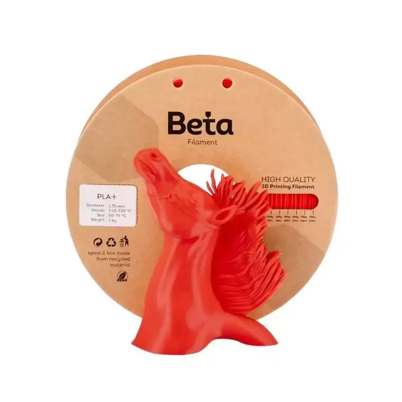 Beta PLA Plus Filament Ateş Kırmızı 1.75mm 1000gr