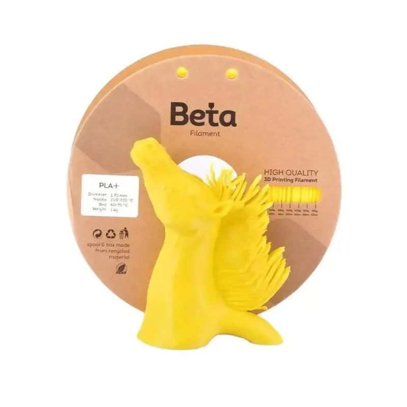 Beta PLA Plus Filament Sarı 1.75mm 1000gr