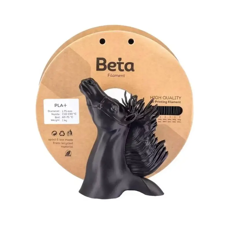 Beta PLA Plus Filament Siyah 1.75mm 1000gr