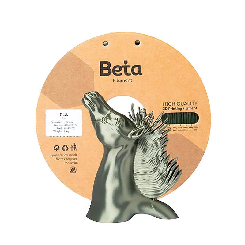 Beta PLA Silk Bronze Filament 1.75mm 1000gr