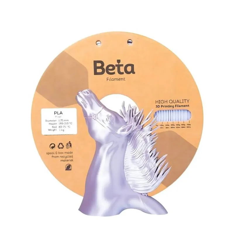 Beta PLA Silk Winter Filament 1.75mm 1000gr