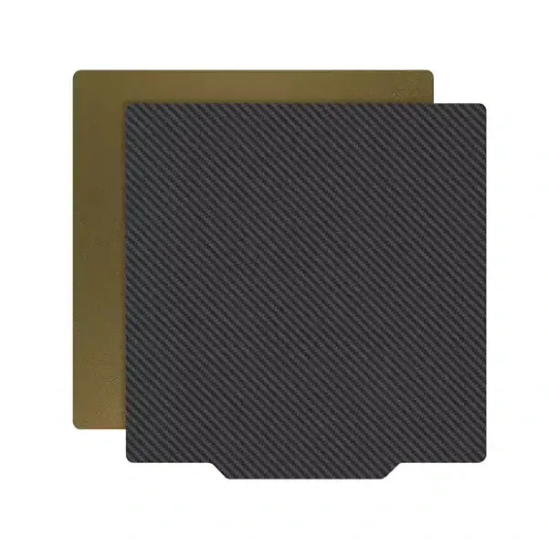 Çift Taraflı Karbon Fiber-PEI Yay Çeliği - 235x235mm