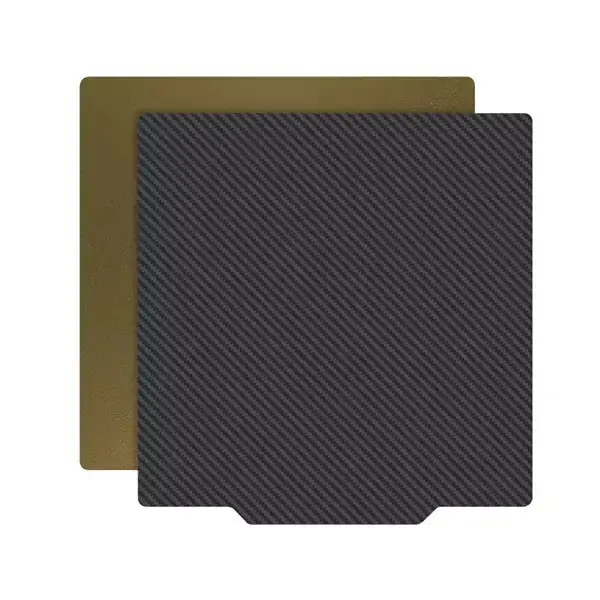 Çift Taraflı Karbon Fiber-PEI Yay Çeliği - 310x310mm