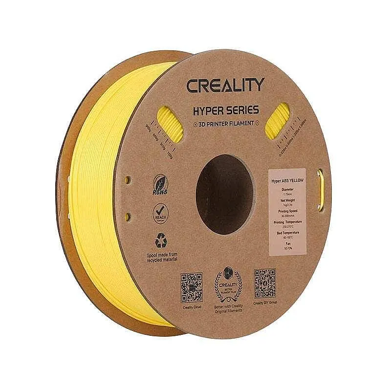 Creality Hyper ABS Sarı Filament 1.75mm 1000gr