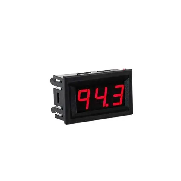Dijital Voltmetre AC 30-500V - Kırmızı