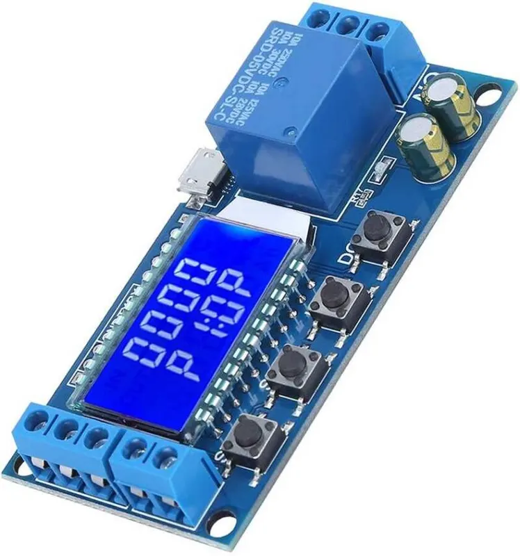 Ekranlı Zaman Ayarlı Röle Modülü XY-LJ02