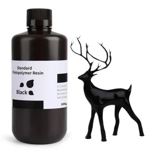 ELEGOO 3D Yazıcı Standart Reçine - Siyah - 1Kg