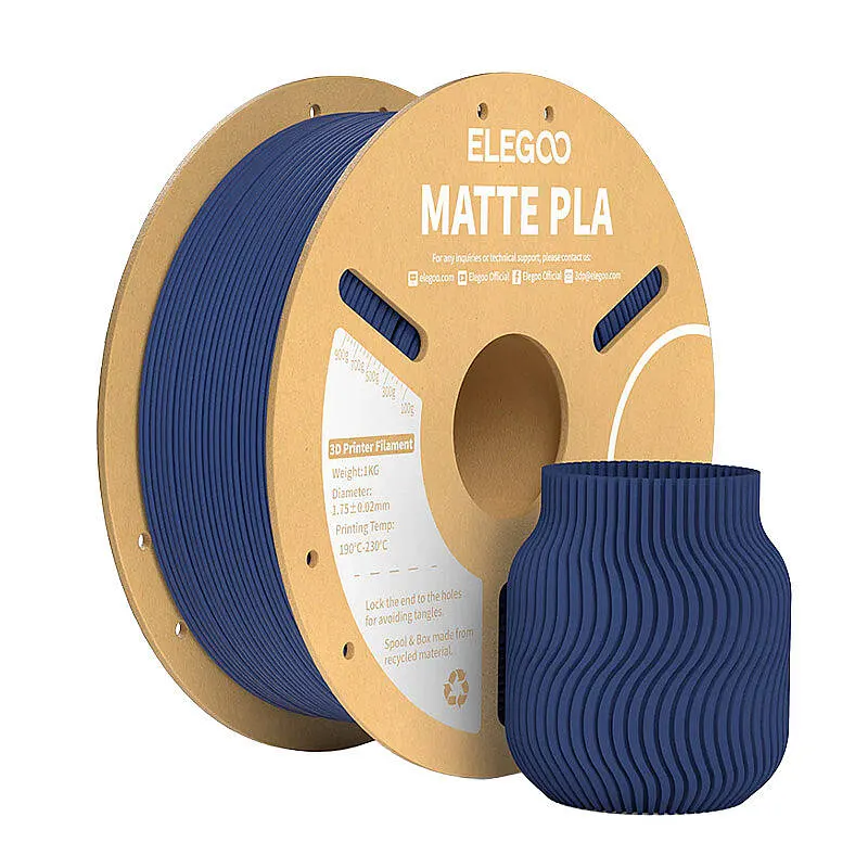 ELEGOO PLA Matte Lacivert Filament 1.75mm 1000gr