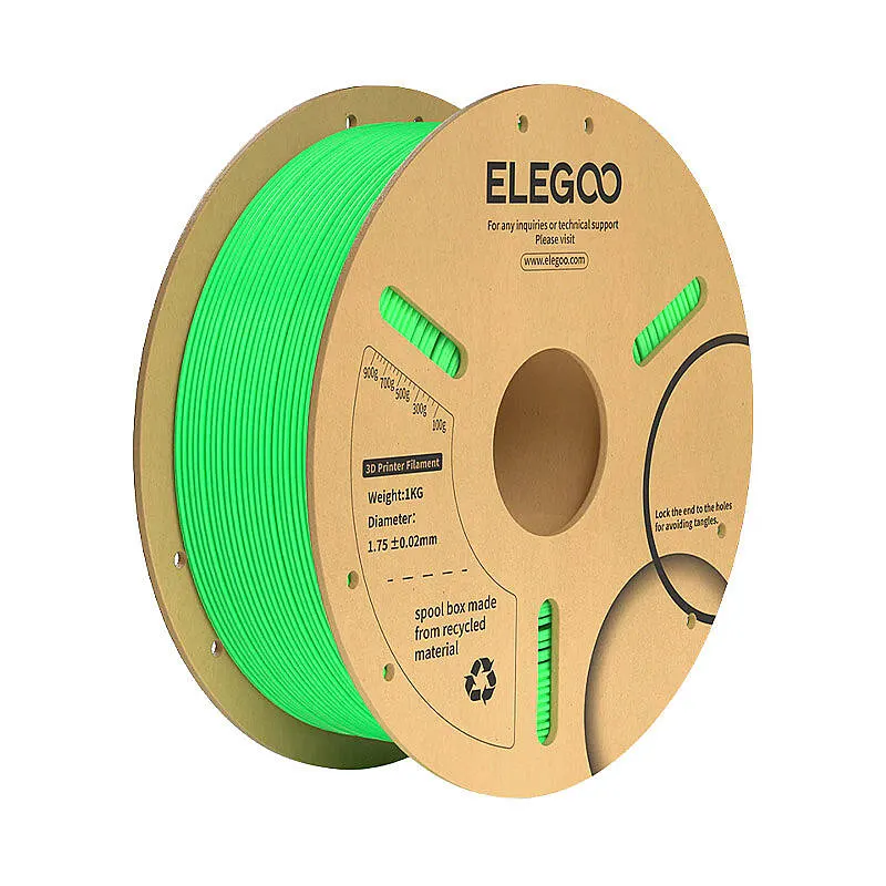 ELEGOO PLA Plus Neon Yeşil  Filament 1.75mm 1000gr