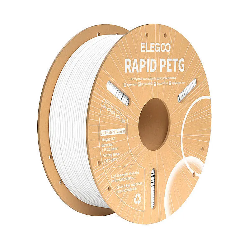 ELEGOO Rapid Petg Beyaz Filament 1.75mm 1000gr