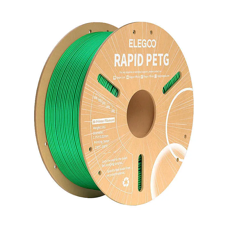 ELEGOO Rapid Petg Yeşil Filament 1.75mm 1000gr