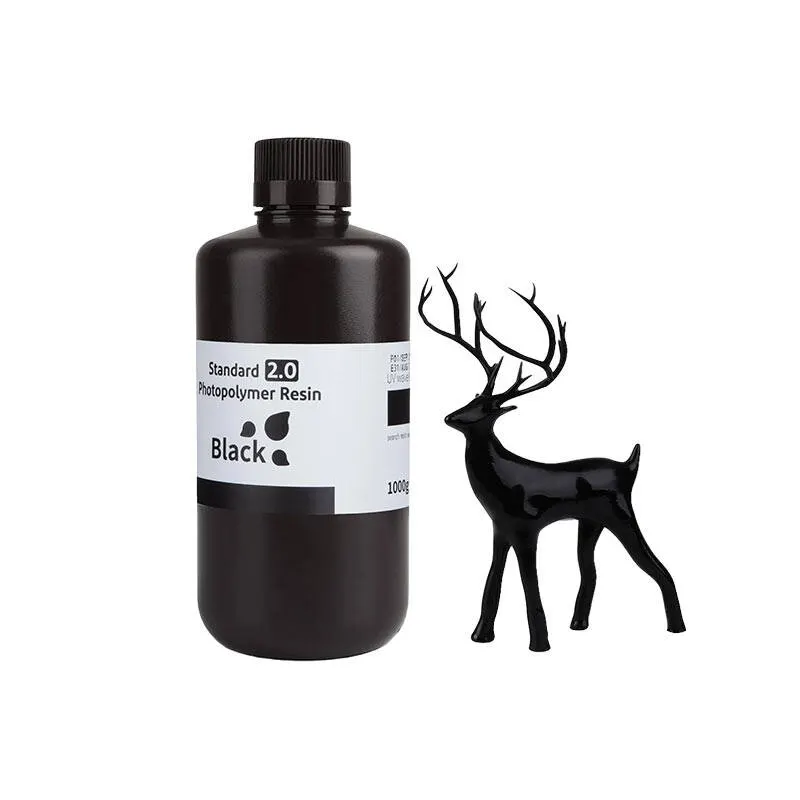 ELEGOO Standart Reçine V2.0 - Siyah - 1 Kg