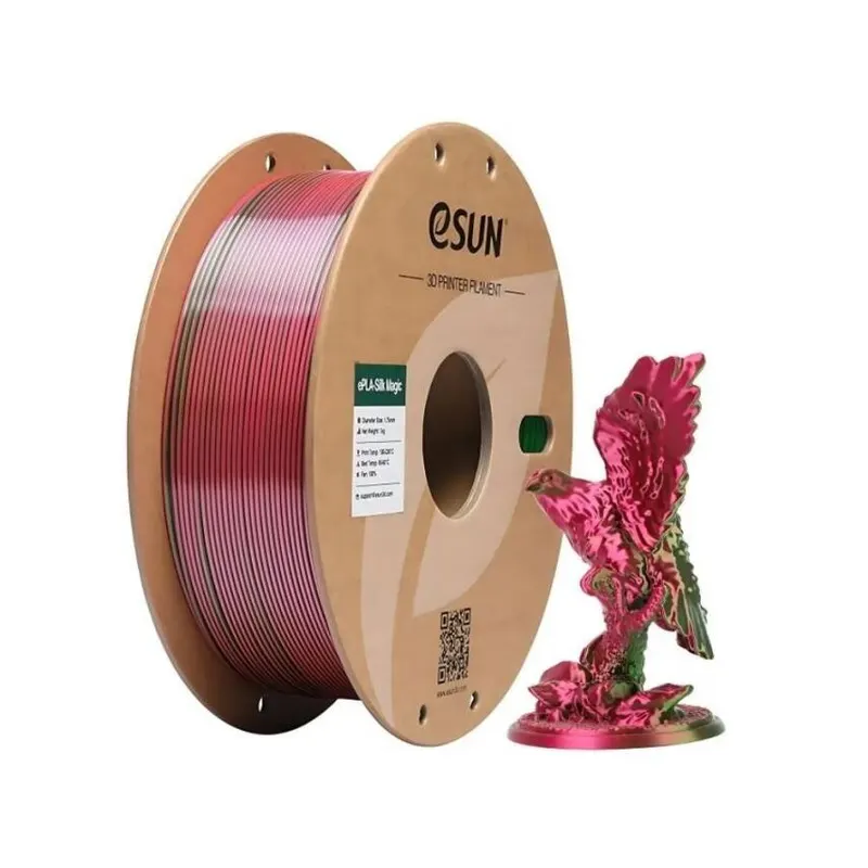 Esun ePLA-Silk Magic Filament Kırmızı-Yeşil 1.75mm 1000gr