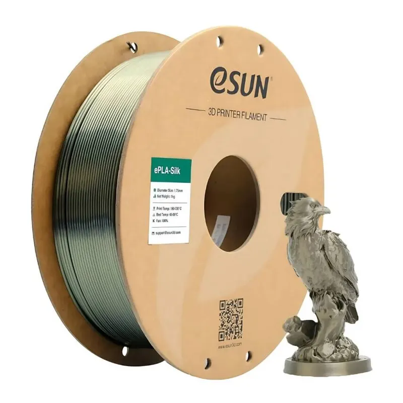 Esun ePLA-Silk Metalik Bronz Filament 1.75mm 1000gr
