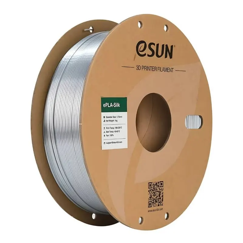 Esun ePLA-Silk Metalik Gümüş Filament 1.75mm 1000gr