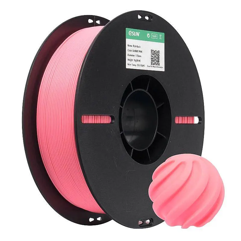 Esun PLA Basic Filament Barbie Pnik 1.75mm 1000gr