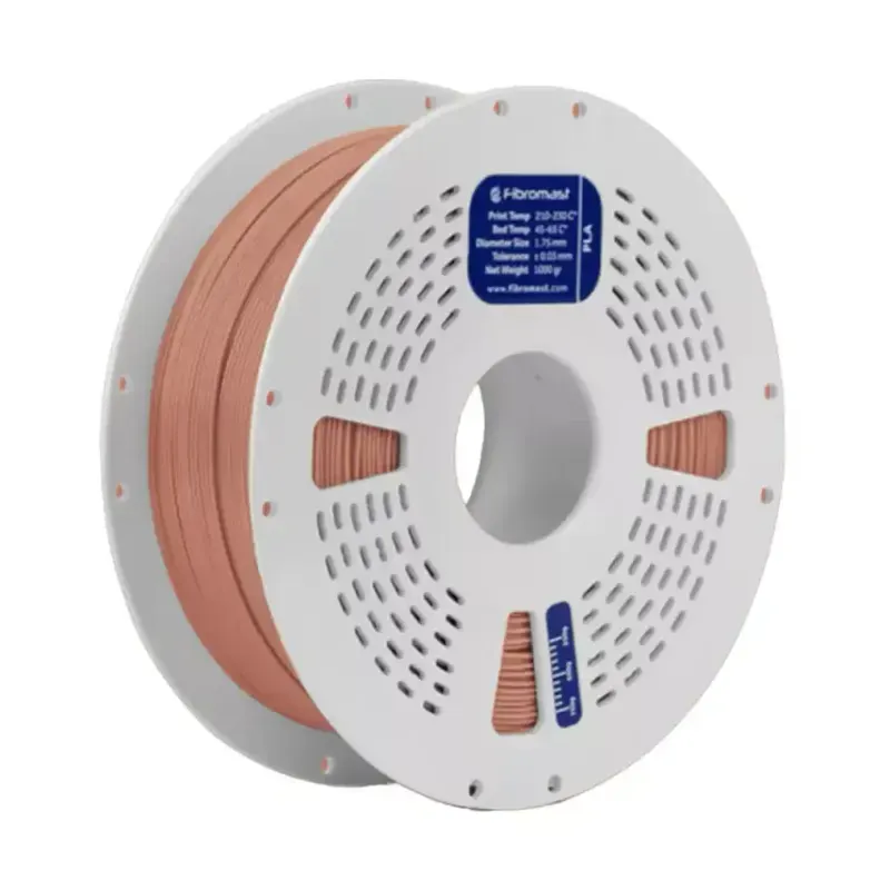 Fibromast PLA Bej Kırmızı Filament