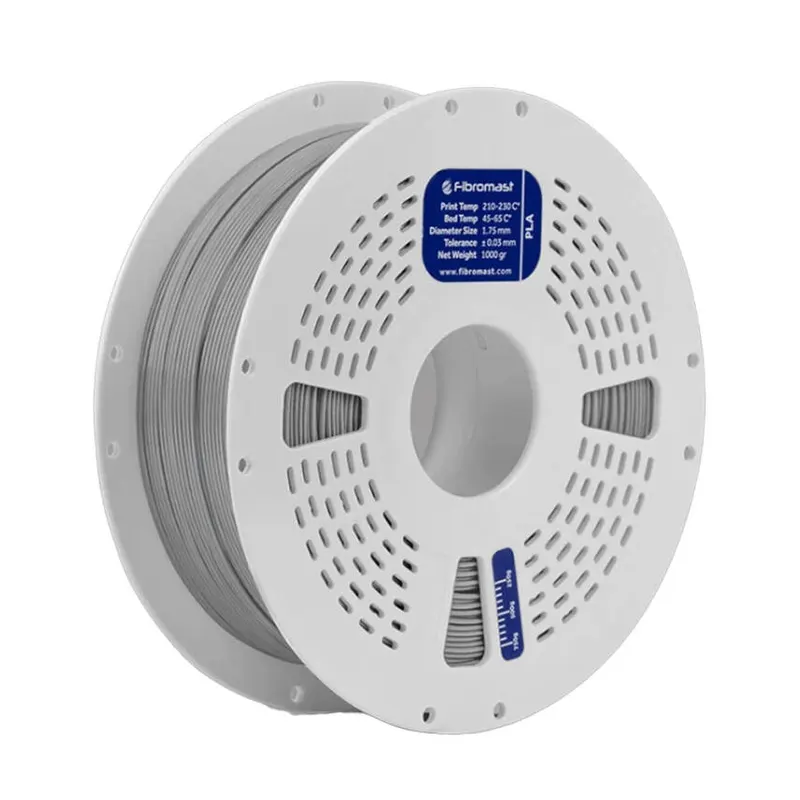 Fibromast PLA Gümüş Gri Filament