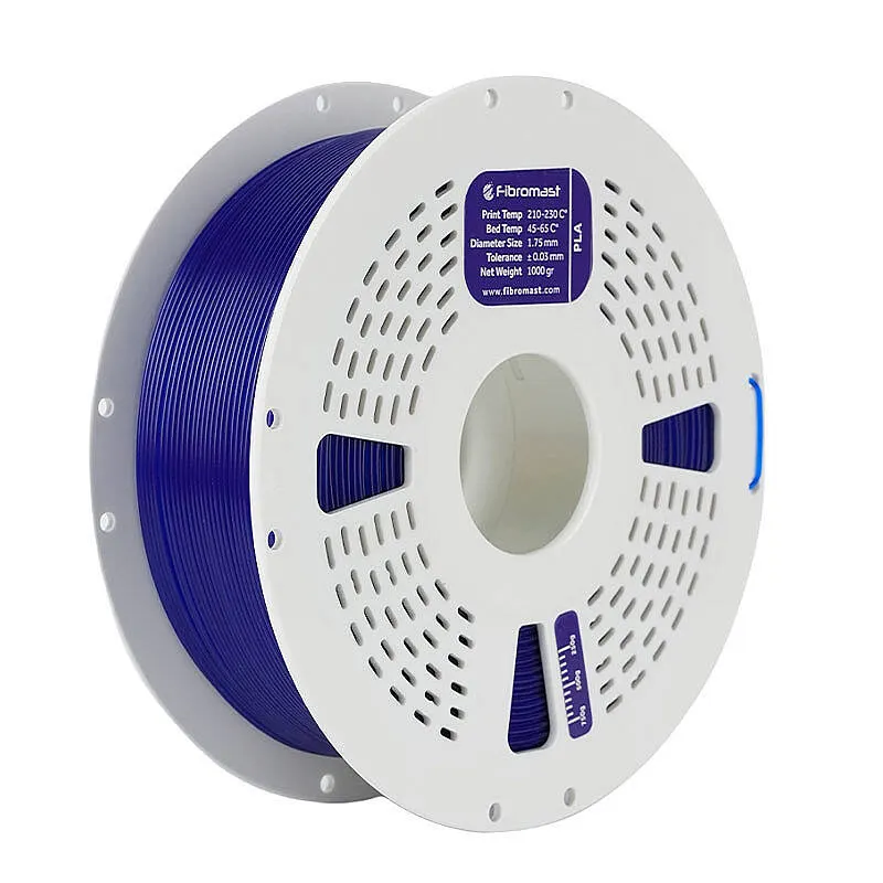 Fibromast Transparan PLA Mavi Filament 1.75mm 1000gr