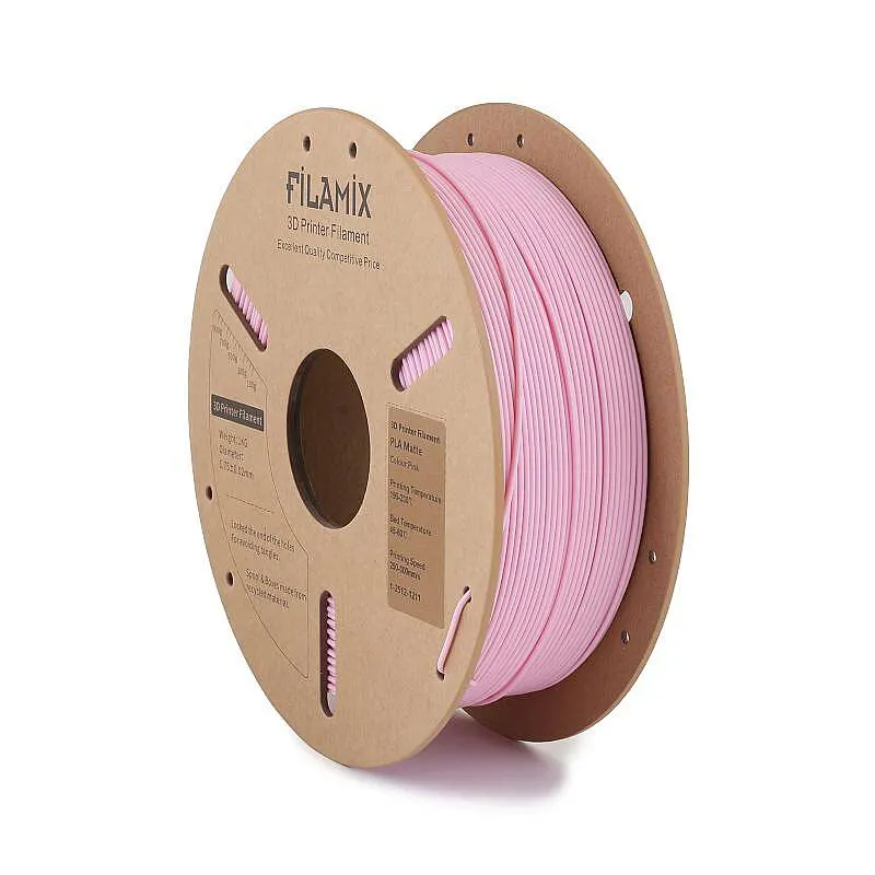 Filamix PLA Mat Filament Pink 1.75mm 1000gr