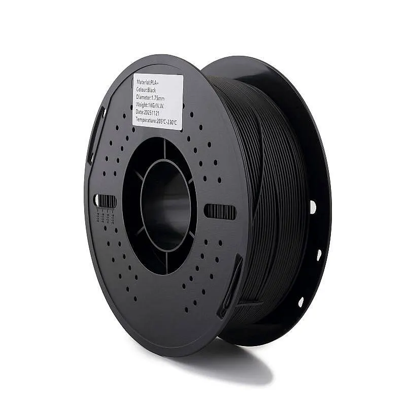 Filamix PLA Plus Filament Black 1.75mm 1000gr